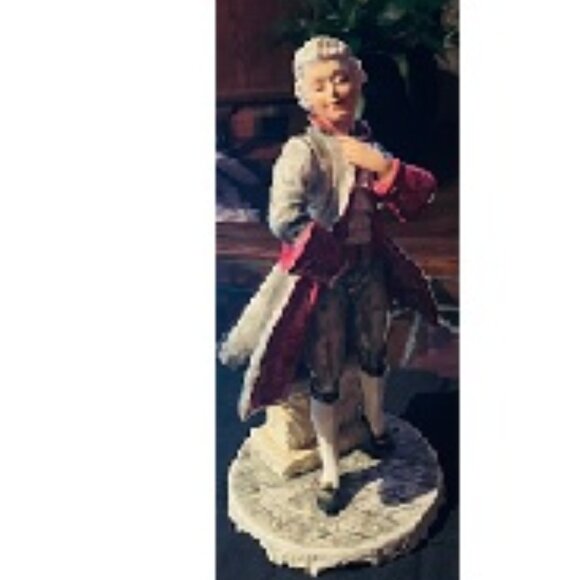 Carlo Mollica Italy-Victorian Rococo-Dressed Dancers – 1930-1940 Signed - Picture 2 of 7